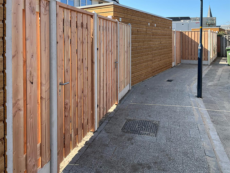 Schutting laten plaatsen in Wassenaar